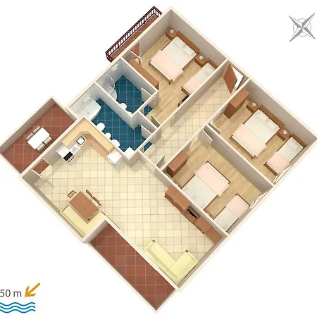 With A Parking Space Mali Rat Apartamento *