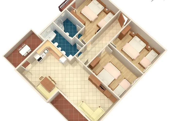 With A Parking Space Mali Rat Apartman *