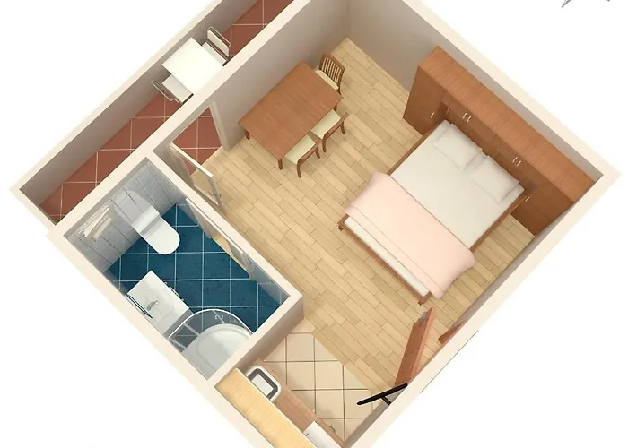 With A Parking Space Mali Rat Apartman Sumpetar